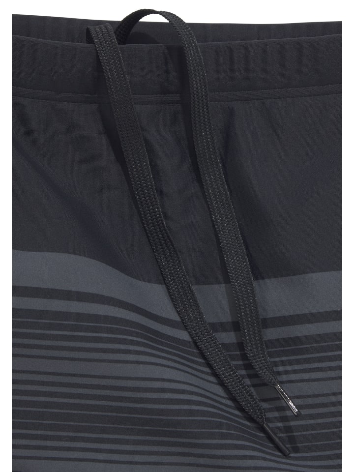 Venice Beach Boxer-Badehose in schwarz-grau günstig kaufen