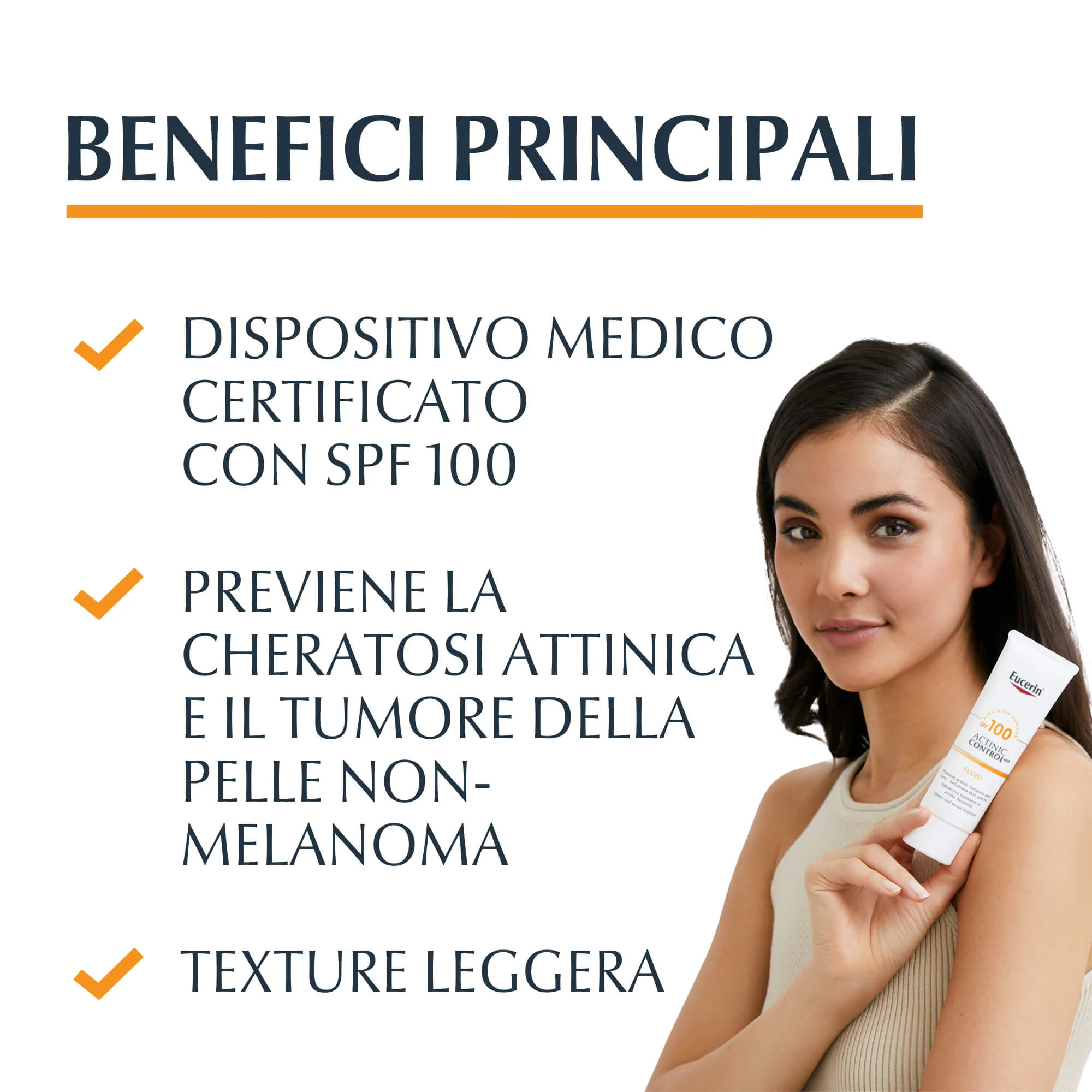 Aurinkosuoja Actinic Control MD SPF100 - Korkeasuojainen aurinkovoide kasvoille.