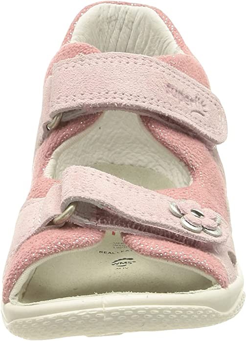 SUPERFIT Mädchen Sandalen rose Sandale Leder - POLLY