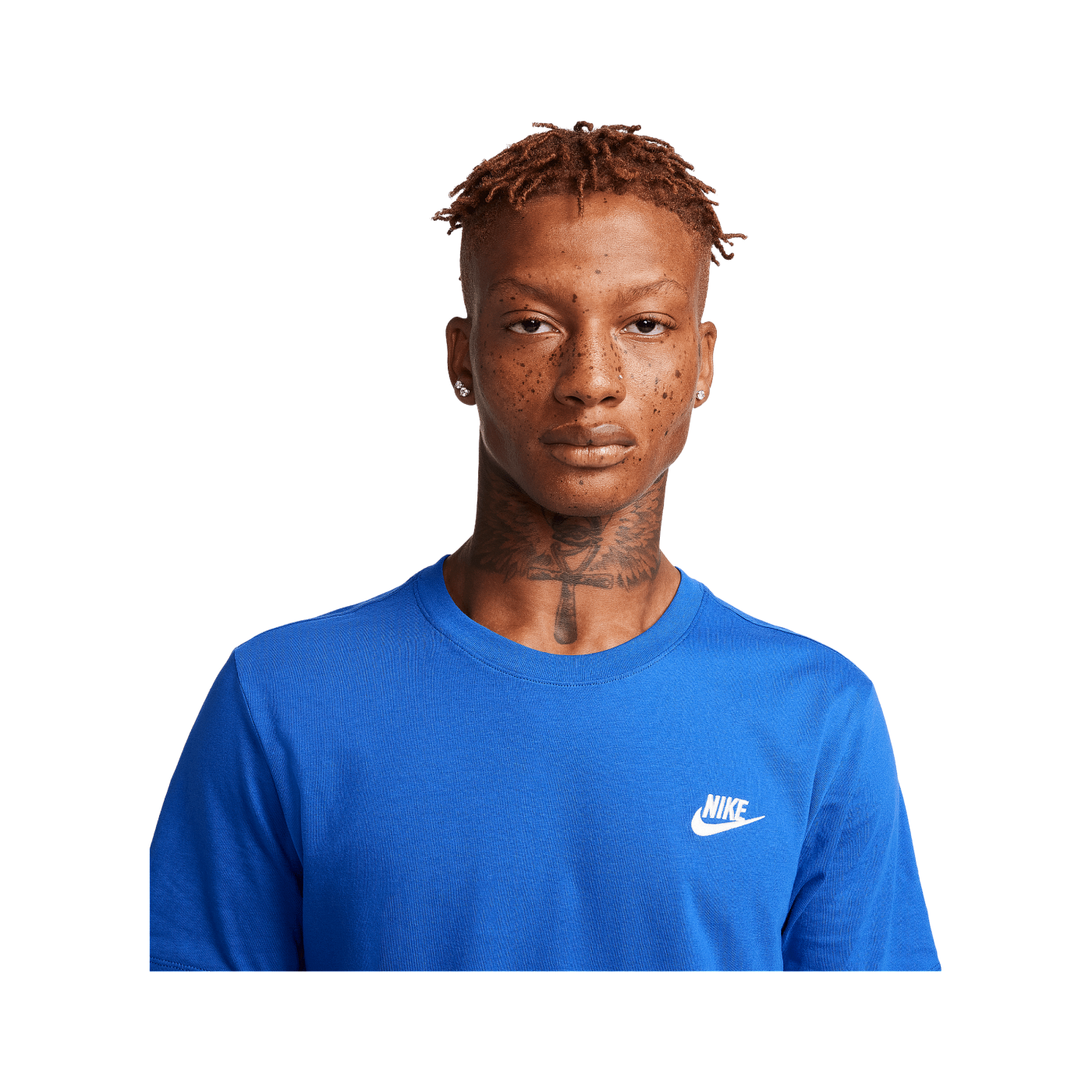 Nike Club T-Shirt Blau F480