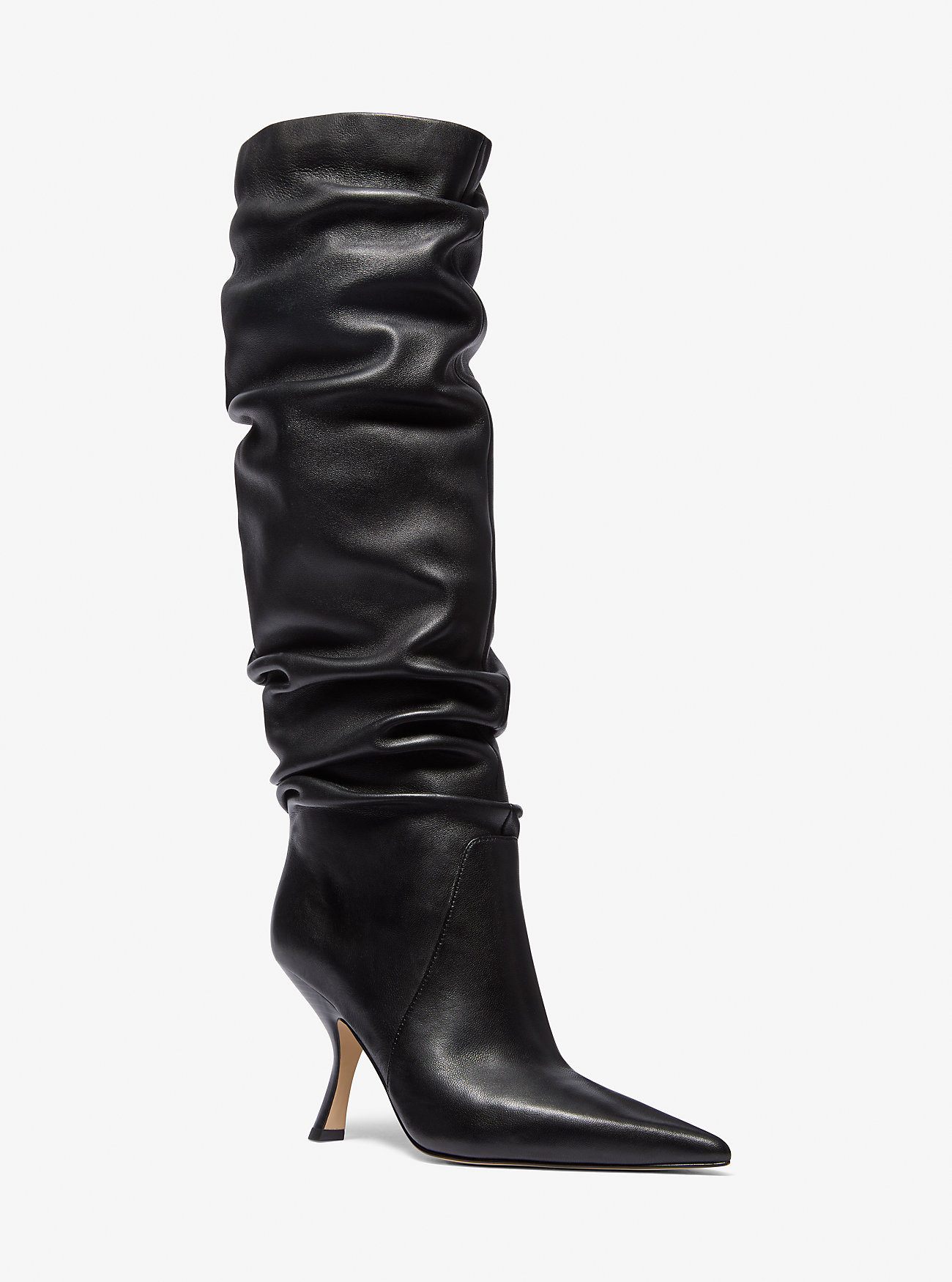 Luna Leather Boot - BLACK