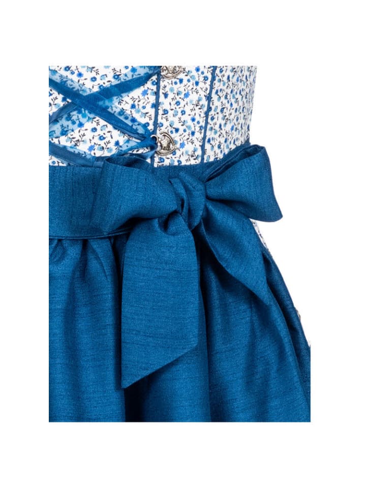 Nübler Kinderdirndl 3-teilig Doris in Blau günstig kaufen