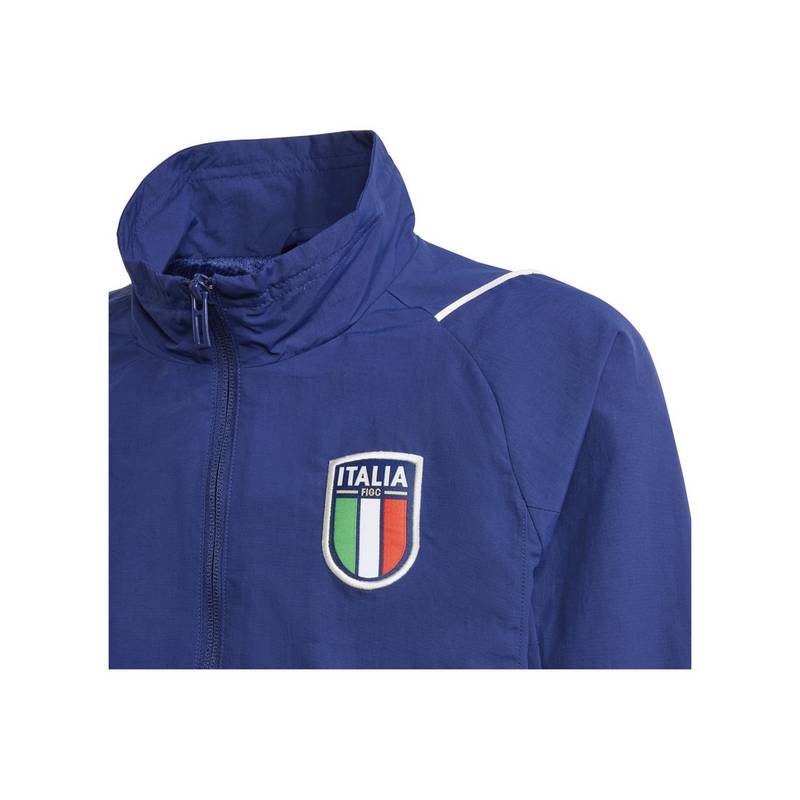 adidas Italien Prematch Jacke 2023 Kids Trainingsjacke Kinder