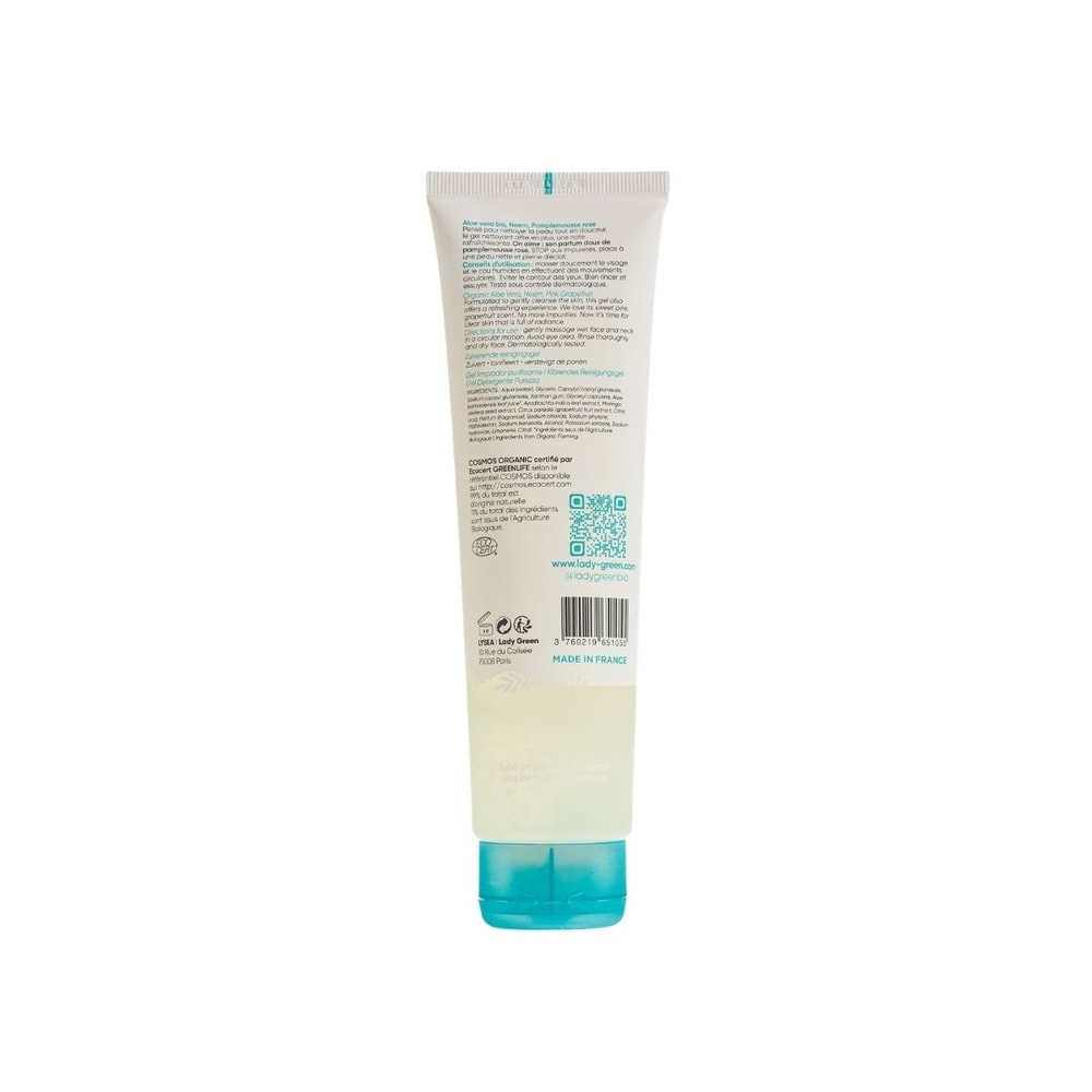 Lady Green Gel nettoyant pureté Gel nettoyant