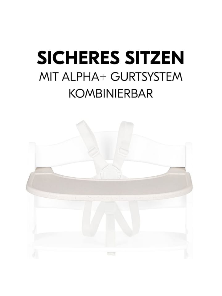 Hauck Essbrett und Tisch für Alpha Hochstuhl (Click Tray) in beige günstig kaufen onesize