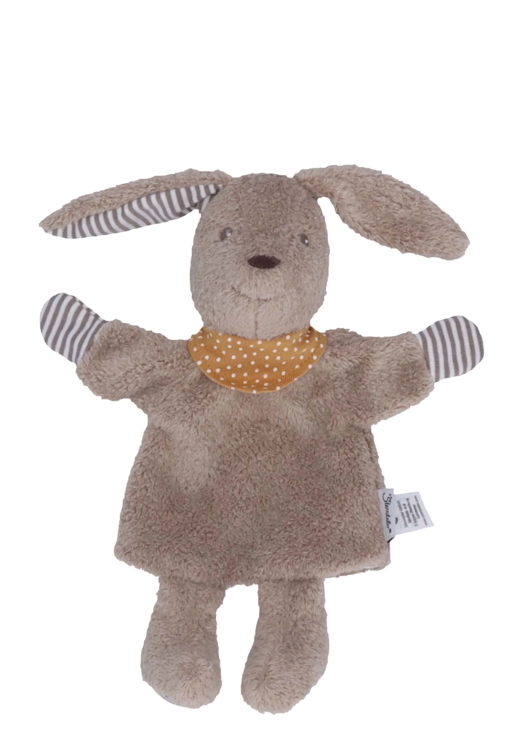 Kinder Handpuppe Hase Happy in Braun