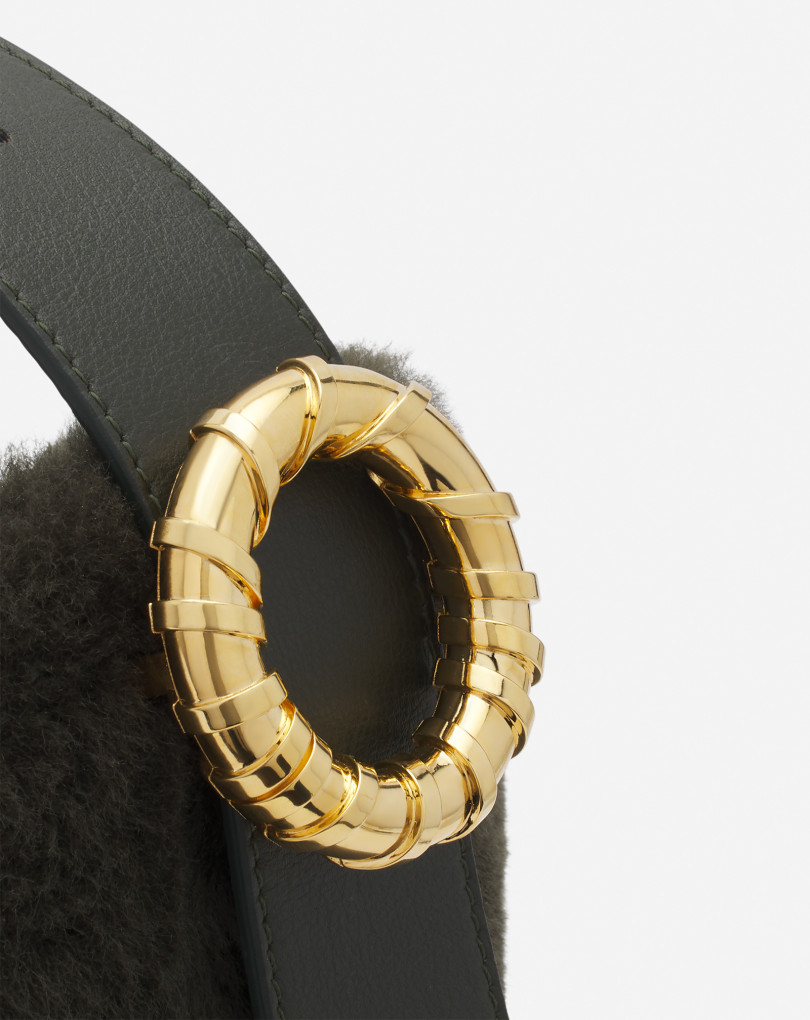 SAC MELODIE HOBO PM EN SHEARLING