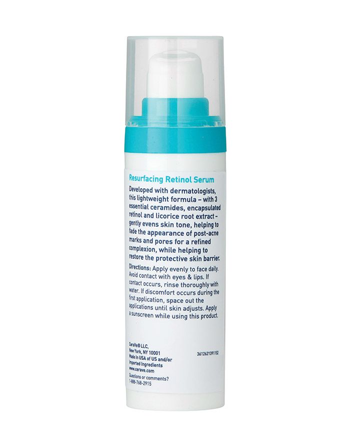 Sérum resurfaçant au rétinol contenant du rétinol encapsulé pour aider à régénérer la peau.