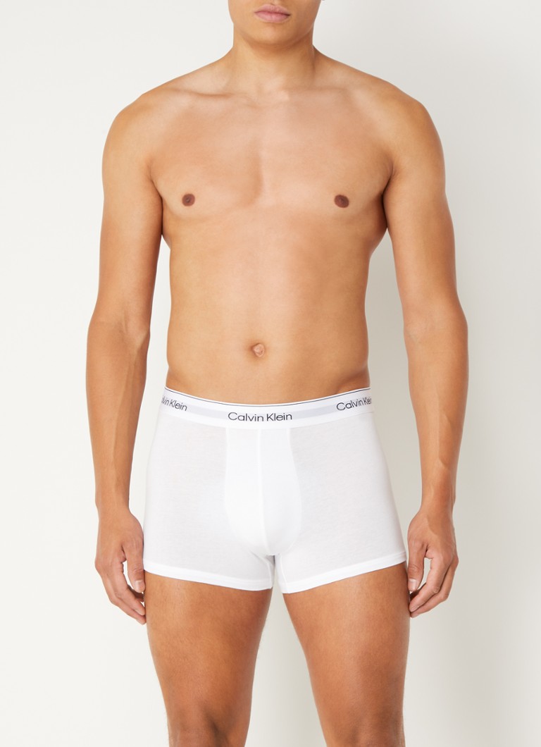 Calvin Klein Boxer Shorts with logo waistband in a 3-pack