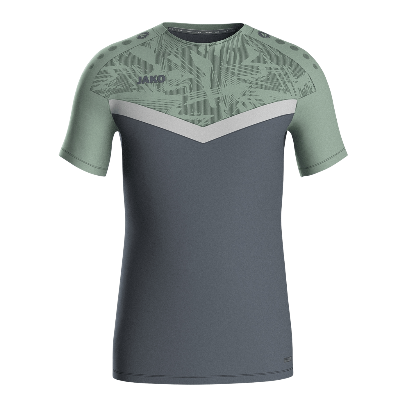 JAKO Icon T-Shirt Kids Grau Grün F852