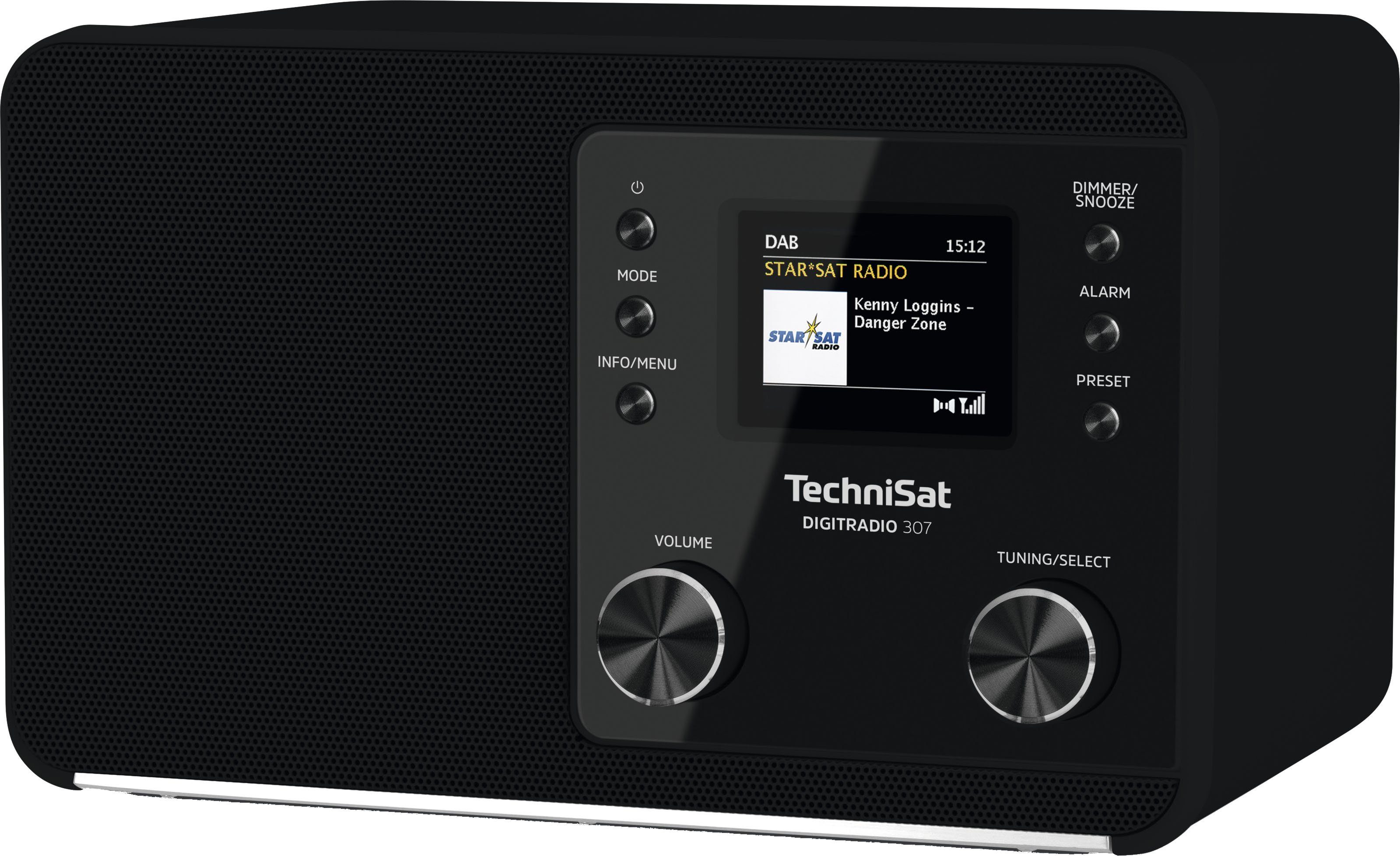 TechniSat Digitradio 307 Digitalradio (DAB) (Digitalradio (DAB), UKW mit RDS, 5 W)