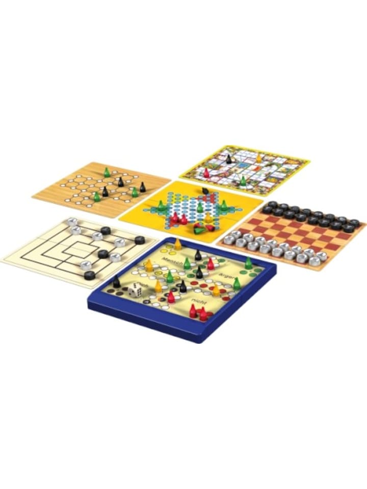 Schmidt Spiele Reisespiele Set Magnetisch 49102 mit 8 Spiele, 1 bis 4 Spieler - ab 6 Jahre günstig kaufen onesize