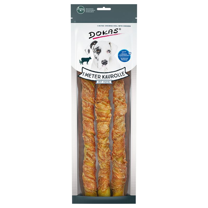 Dokas 1 Meter Kaurolle mit Huhn
