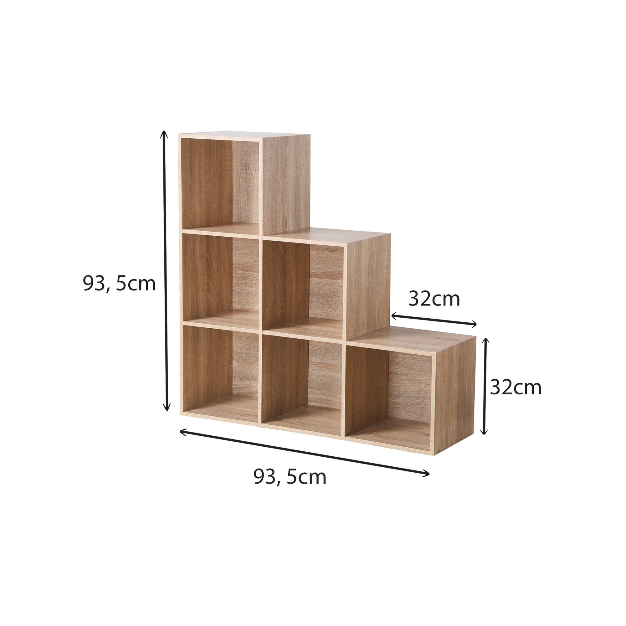 Meuble de rangement en escalier ORIGAME