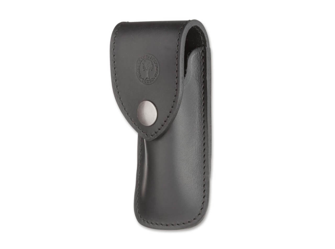 Französisches Leder-Etui Schwarz Klein