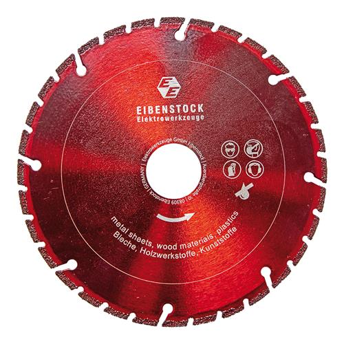 Eibenstock 12.323.33 Diamant-Sägeblatt 125 mm rot