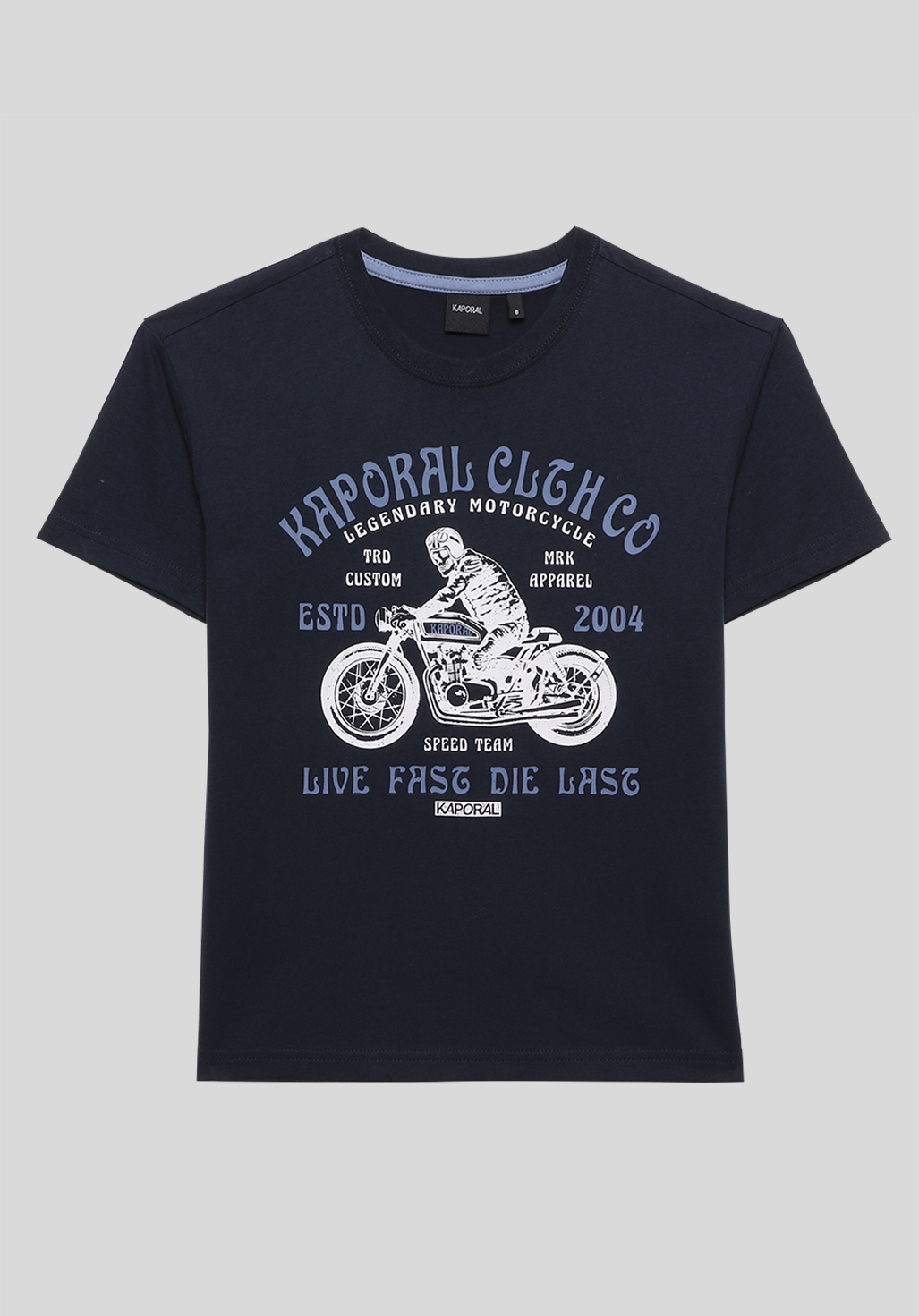 ODEON  T-shirt bleu garçon 100% coton