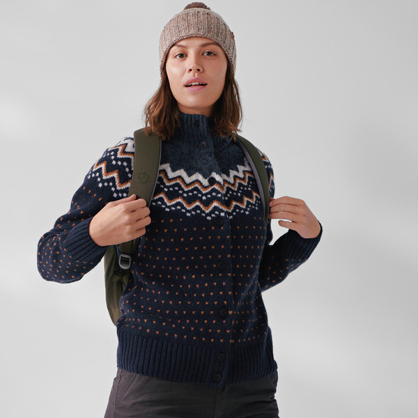 ÖVIK KNIT CARDIGAN W Damen - Wolljacke