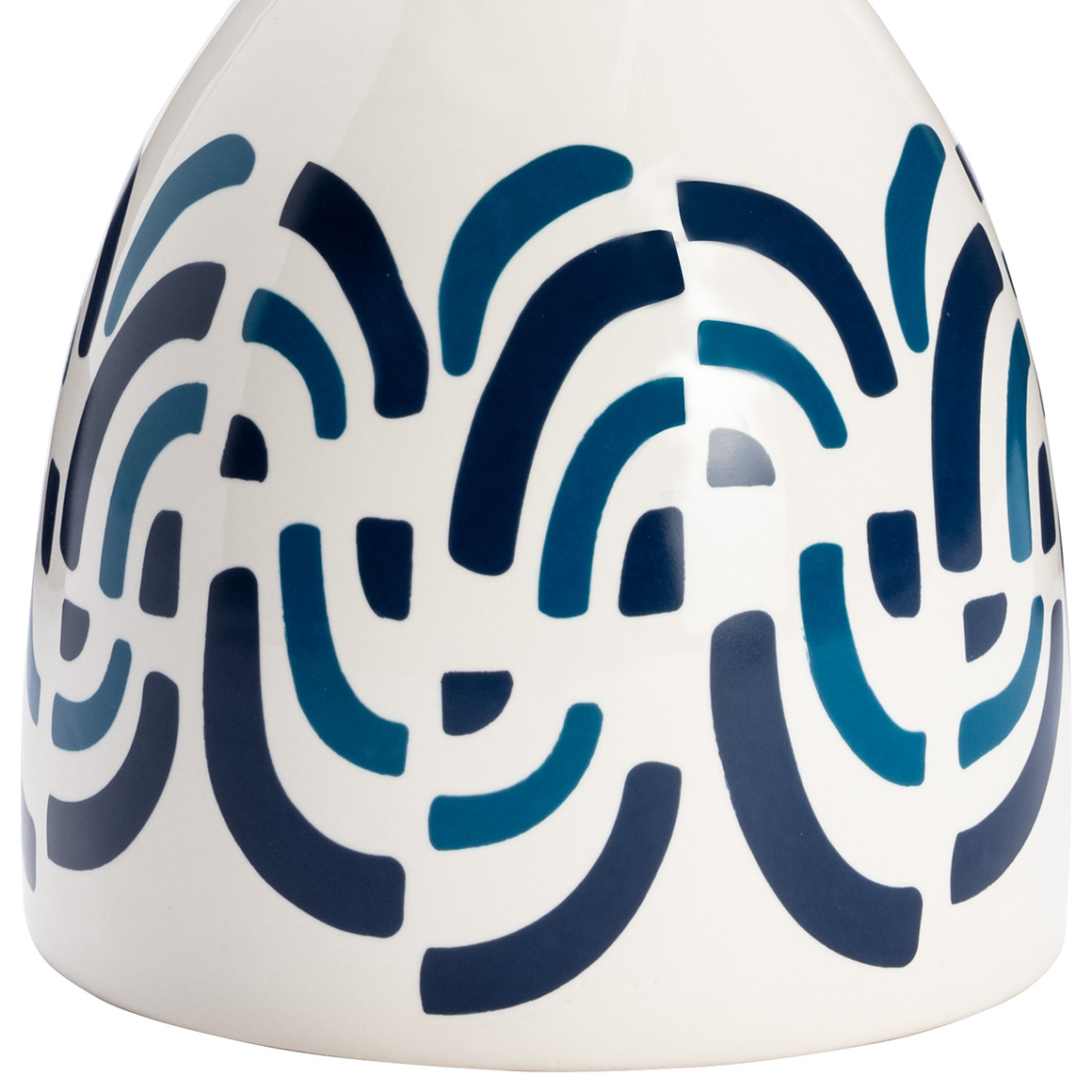 Vase mit Muster