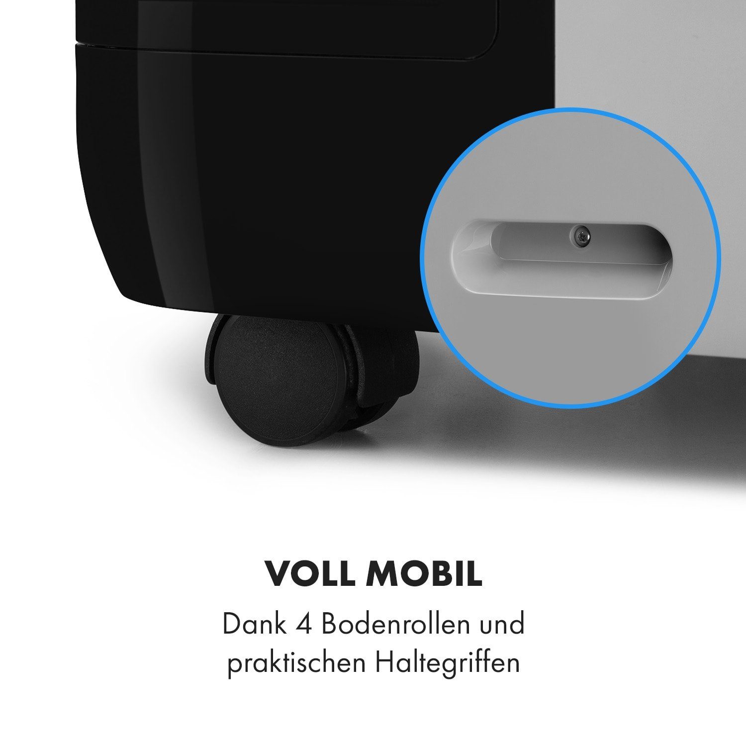 Klarstein Klimagerät Grandbreeze Eco 12K, Klimagerät mobil Air Conditioner Kühlgerät Luftkühler