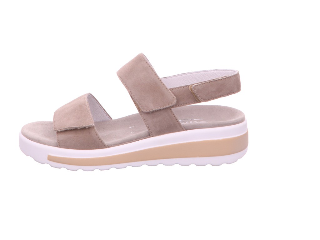 SEMLER Klassische Sandalen braun SAMT-CHEVRO