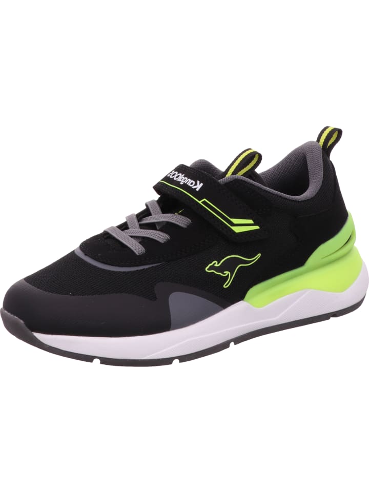 Kangaroos Klettschuhe in schwarz günstig kaufen