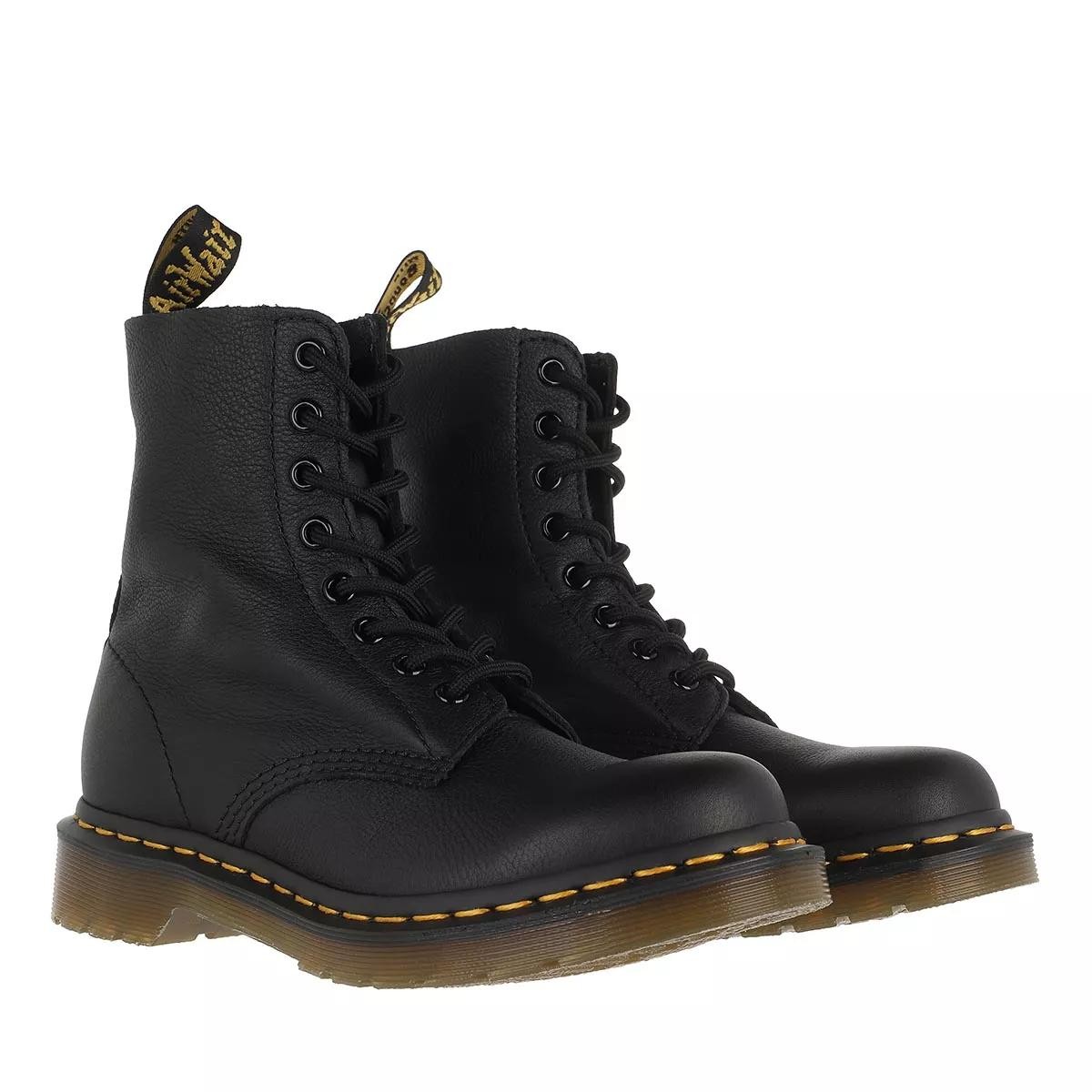 DR. MARTENS Winterstiefel schwarz black Leder