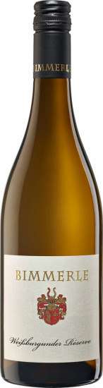 2016 Weisser Burgunder Réserve trocken - Weingut Siegbert Bimmerle
