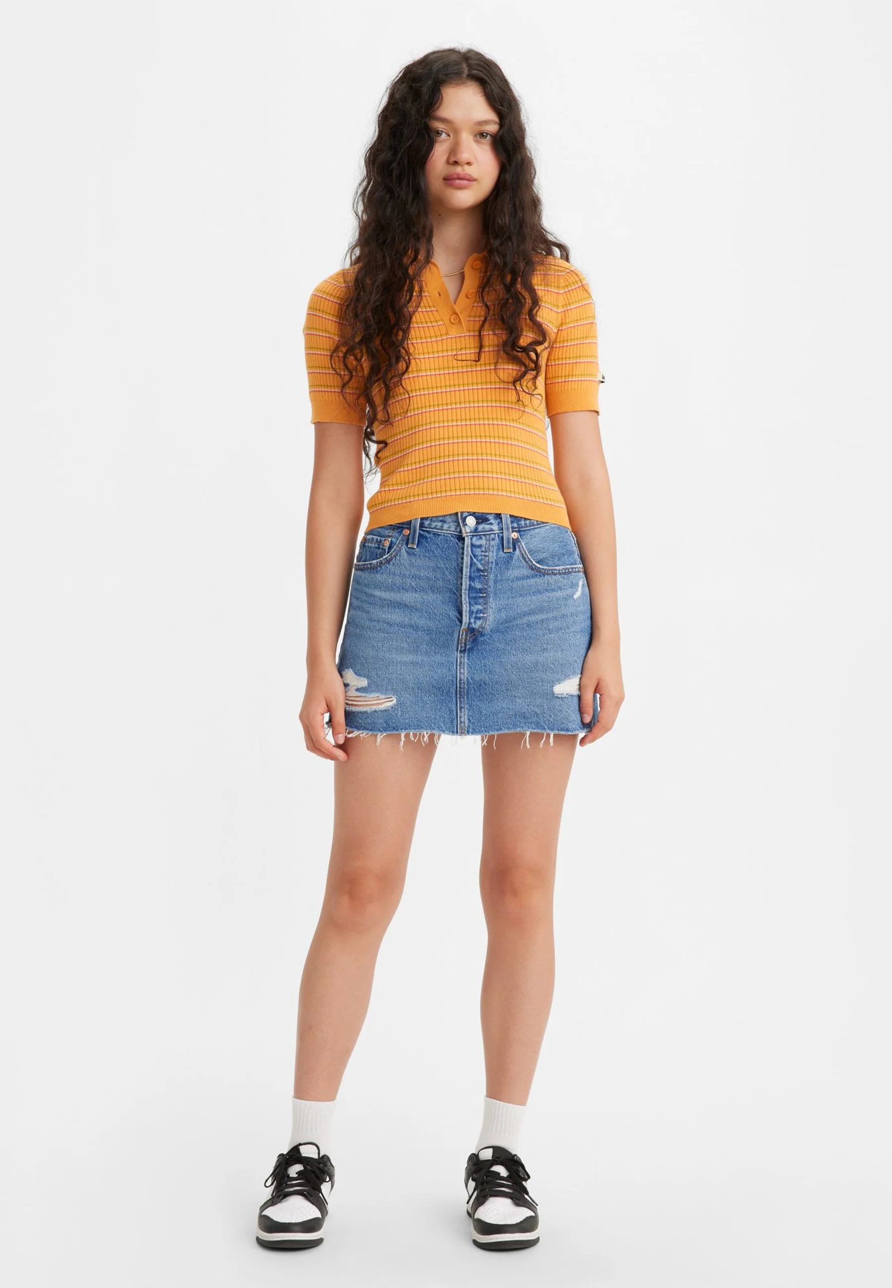 Levi's® ICON SKIRT - Falda vaquera