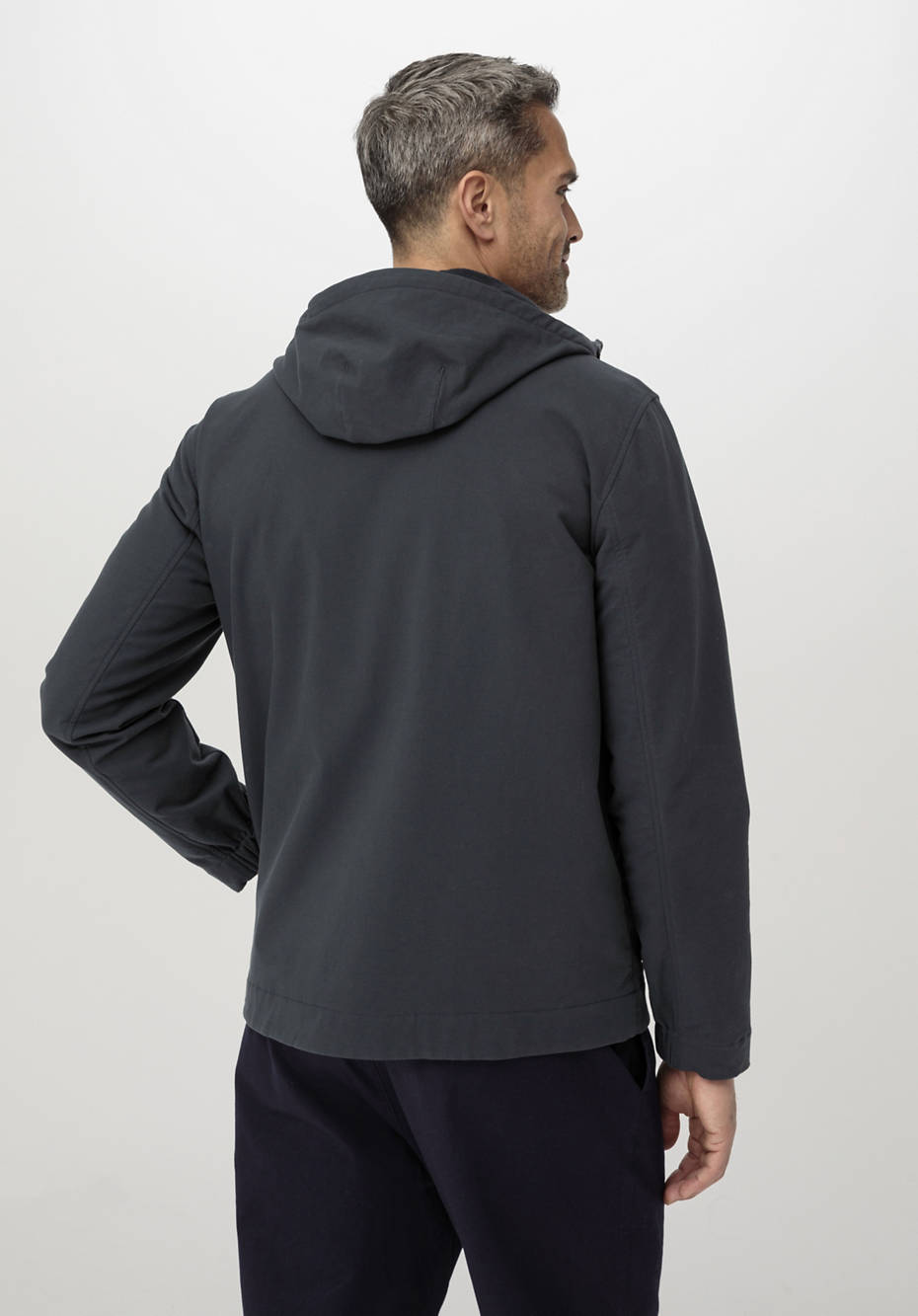 Softshell Parka aus Bio-Baumwolle