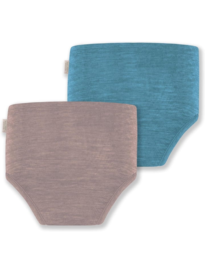 Normani Outdoor Sports 2er Pack Baby Merino Windelhose Tokoroa in Blau/Rosa günstig kaufen