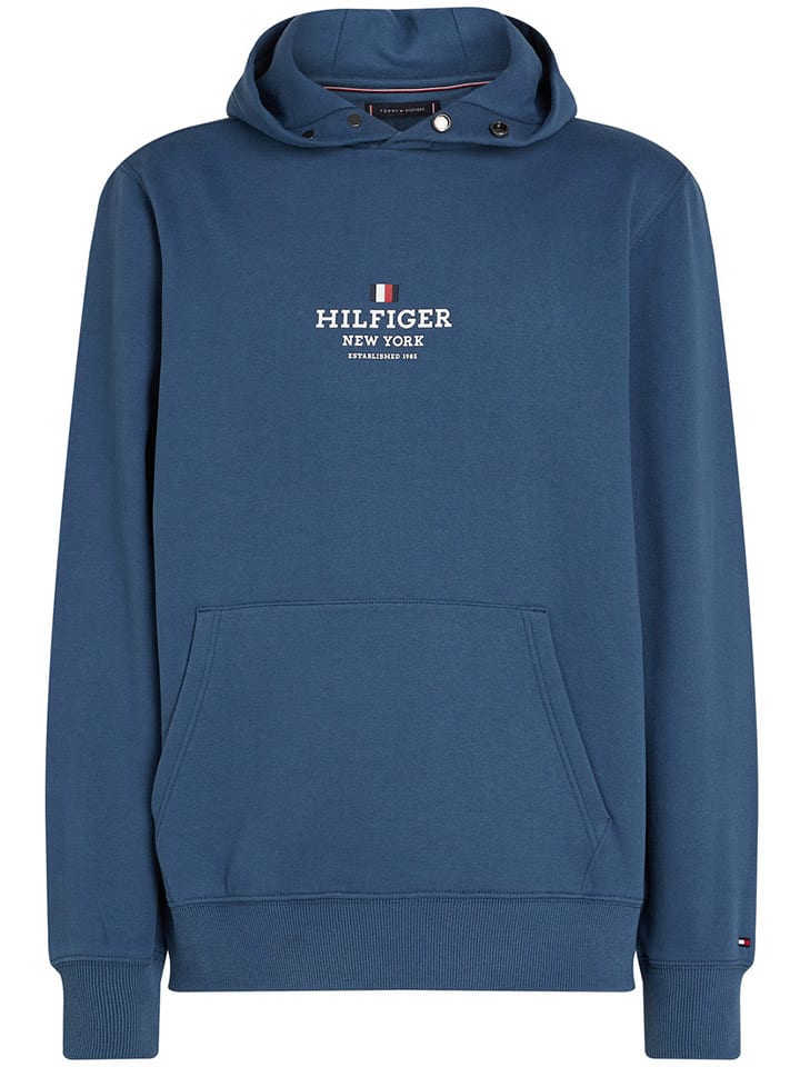 Tommy Hilfiger Hoodie in Blau günstig kaufen