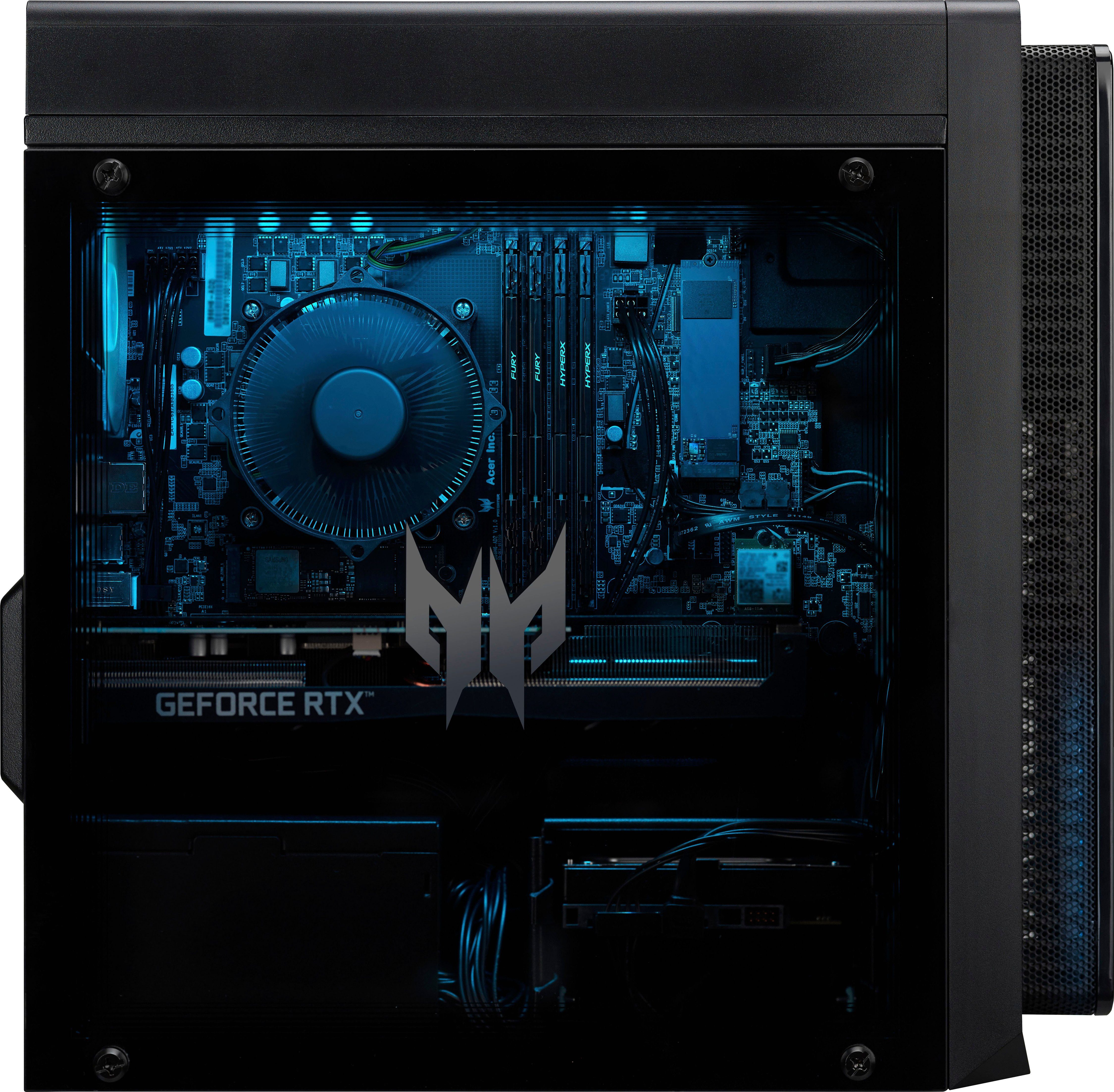 Acer Predator Orion 3000 (PO3-640) Gaming-PC (Intel Core i5 12400, GeForce GTX 1660 Super, 16 GB RAM, 1000 GB HDD, 256 GB SSD, Luftkühlung)
