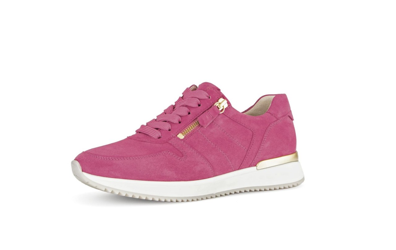 GABOR Freizeit Schnürer lila/pink Gabor Fashion Sneaker low 43.480.10 pink