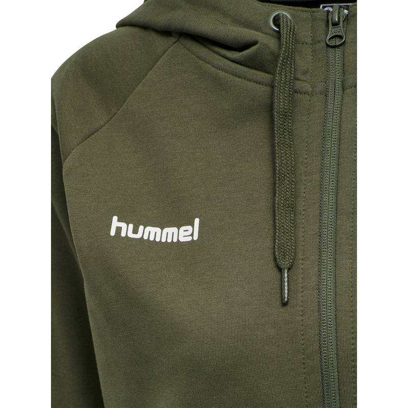 hummel HMLGO COTTON ZIP HOODIE WOMAN Sweatshirt Damen