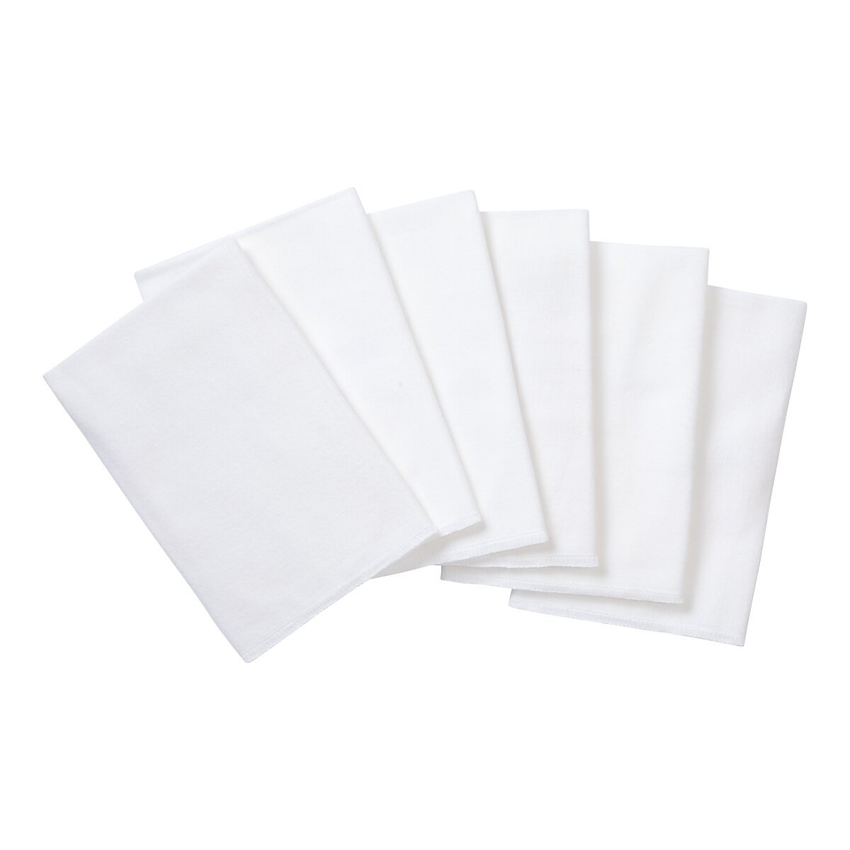 6er-Pack Flanelltücher 40x40 cm