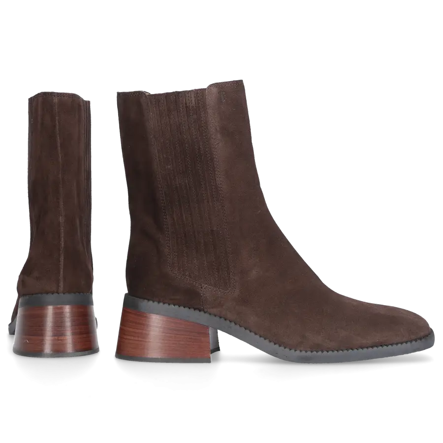Tod's - Chelsea Boots W48K0 Veloursleder - braun