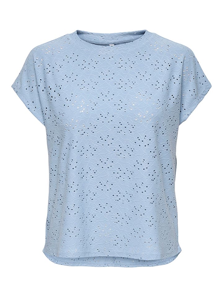 ONLY Shirt in Hellblau günstig kaufen
