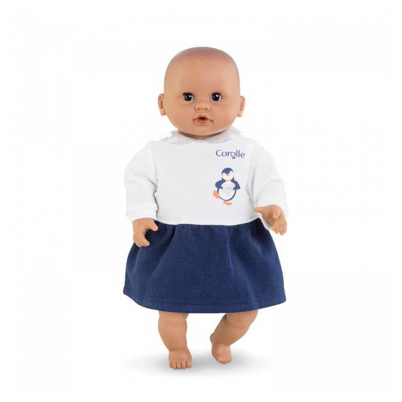 Robe nuit étoilée pour poupon 30cm
