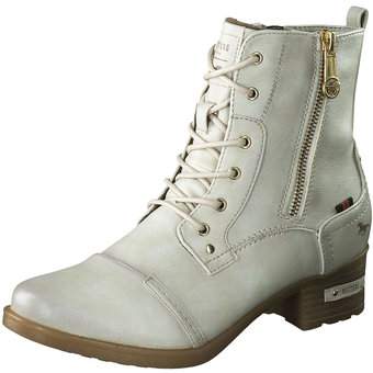 Mustang Schnürstiefelette in beige