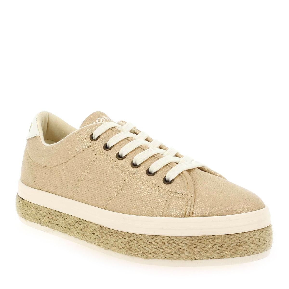 No Name  MALIBU SNEAKER IRUN - Doré