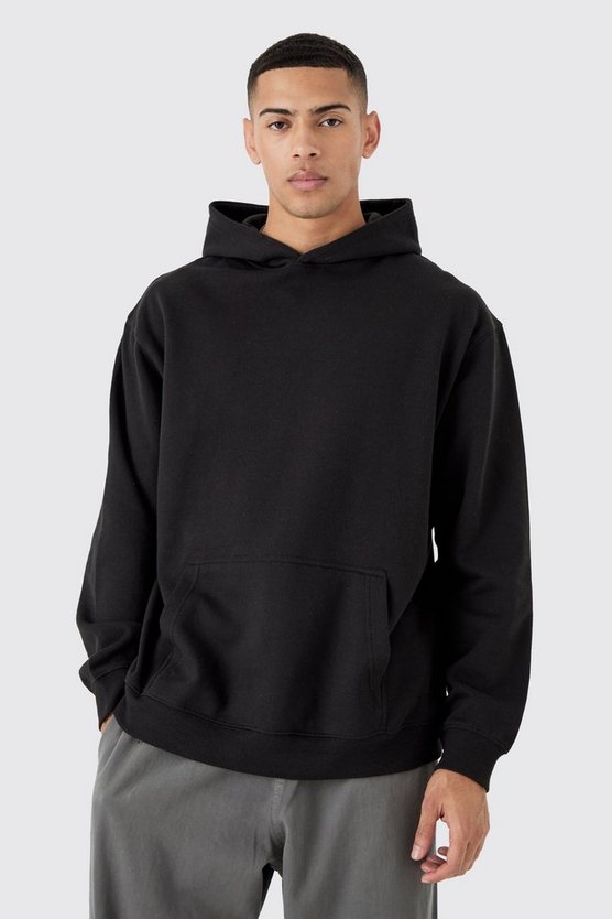 Oversize Hoodie mit Totenkopf-Print