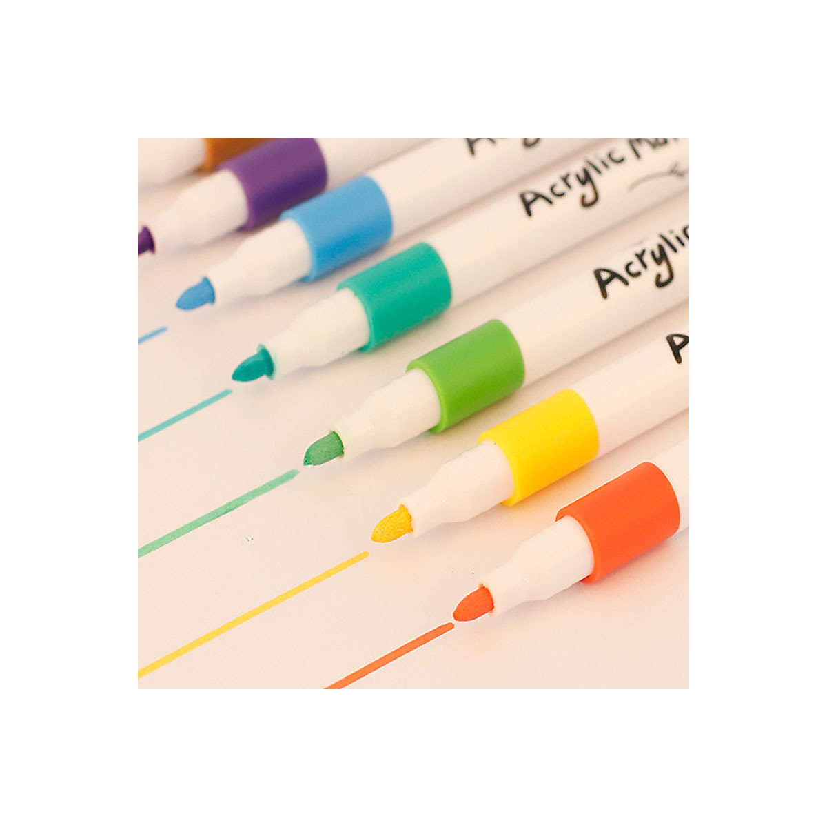 Acryl-Marker DIY Malerei Farbe auf Wasserbasis Farbe Stift Graffiti-Stifte für Kinder Acrylstifte
