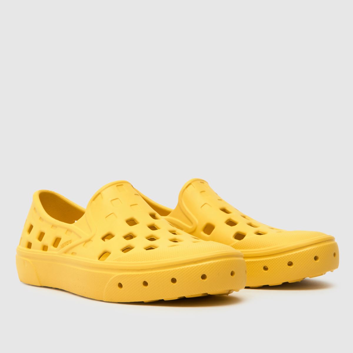 Vans gula slip-on trk juniorsandaler