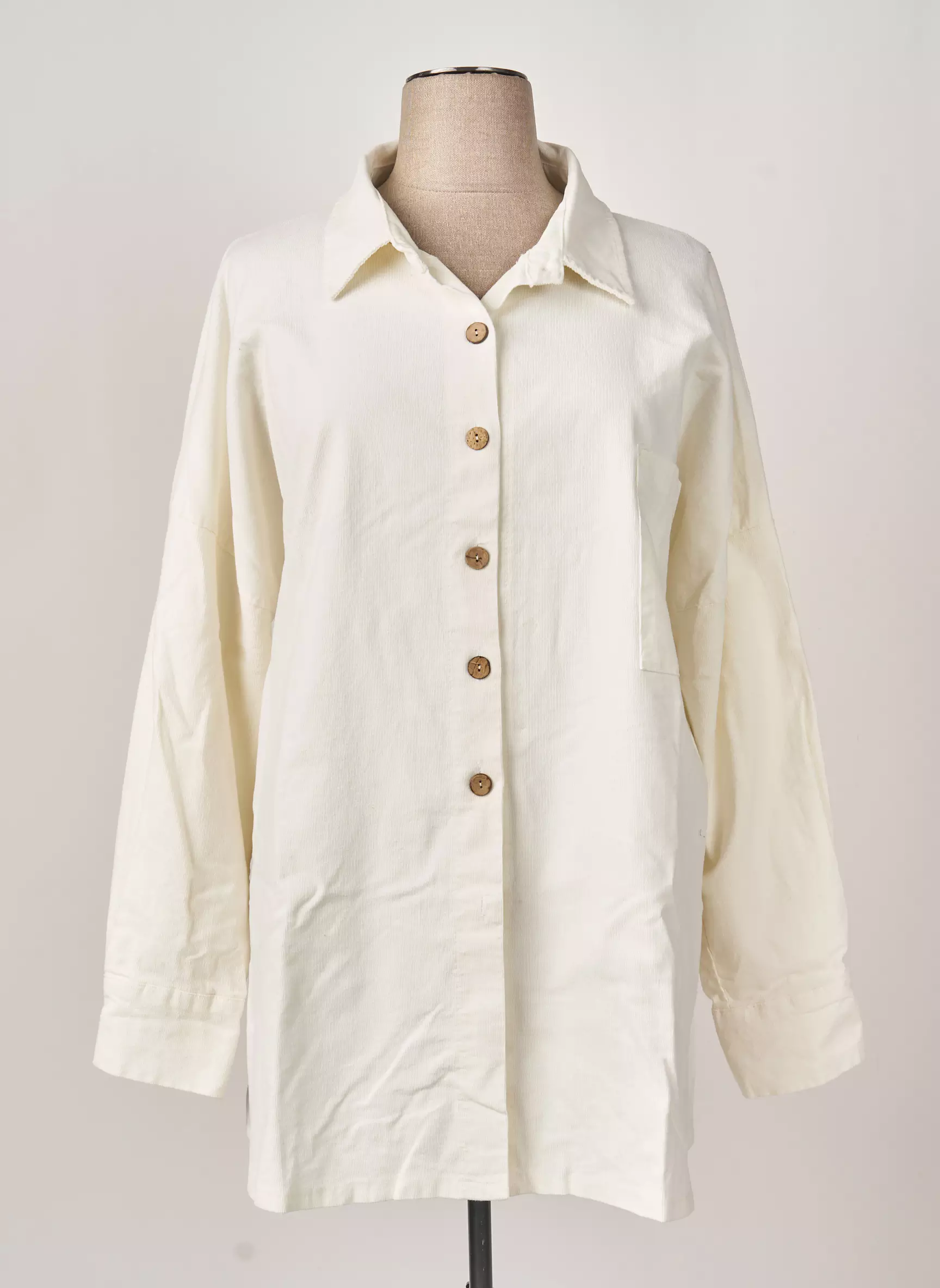 New Collection Vestecasual Femme couleur beige