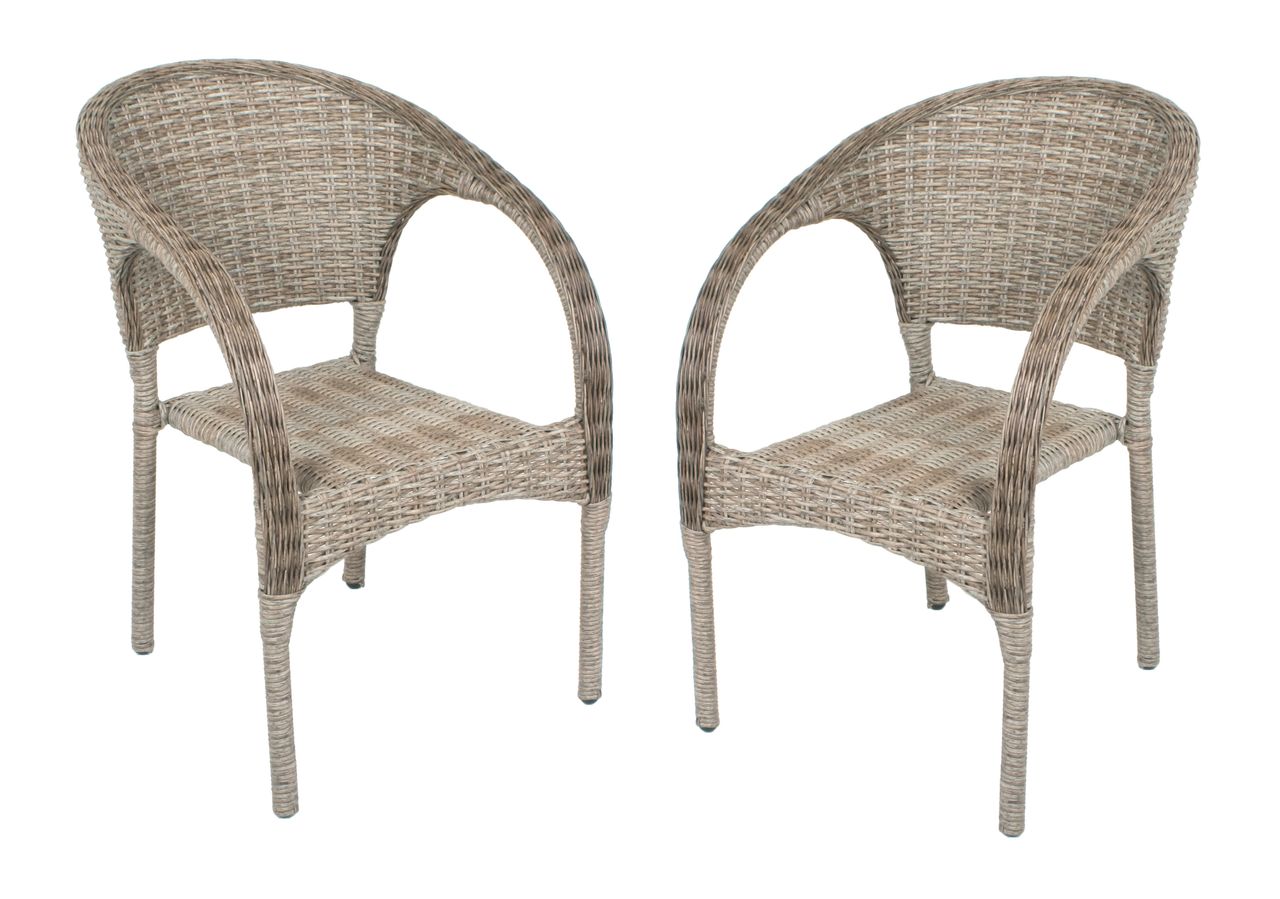 Garden Pleasure 2er Set Stapelstuhl BASTIA