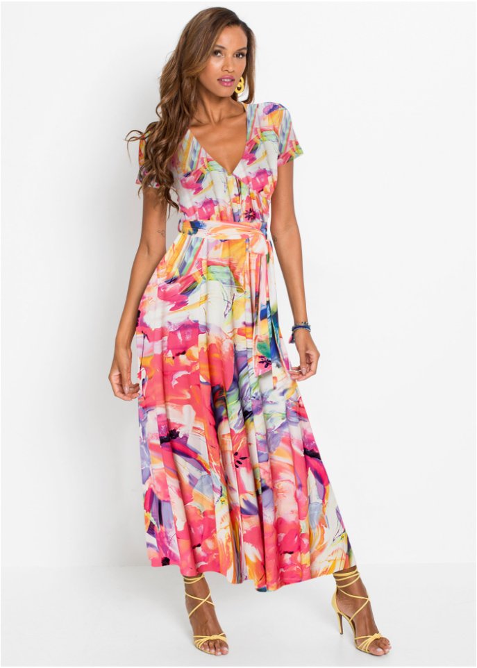 Kleid mit Blumenprint