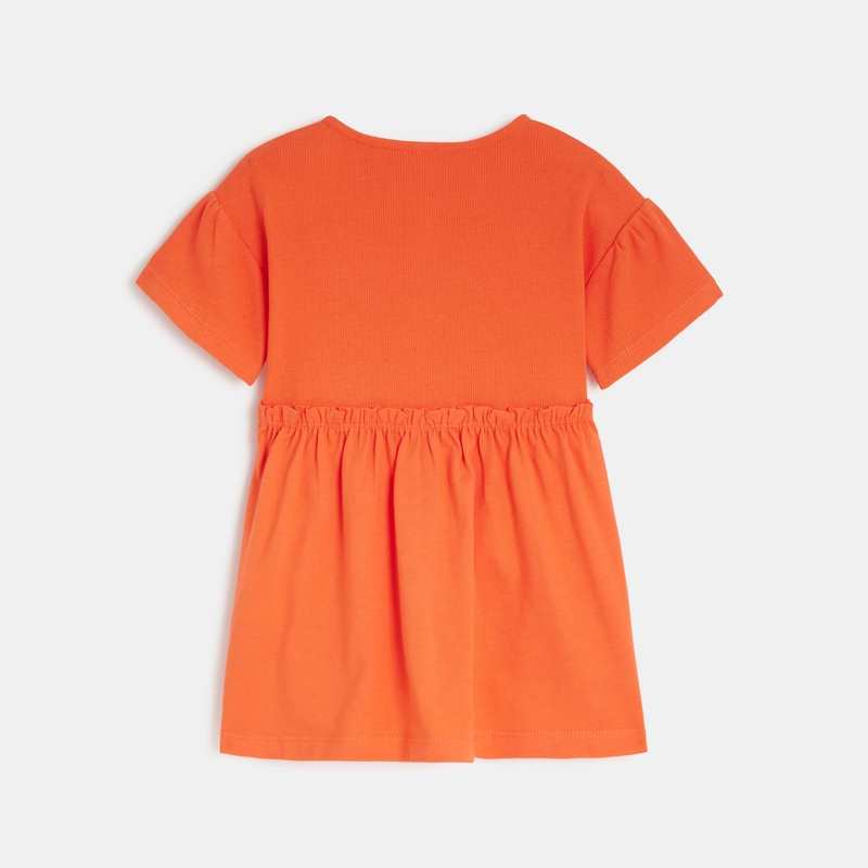 Robe bébé fille à manches courtes rouge Catimini