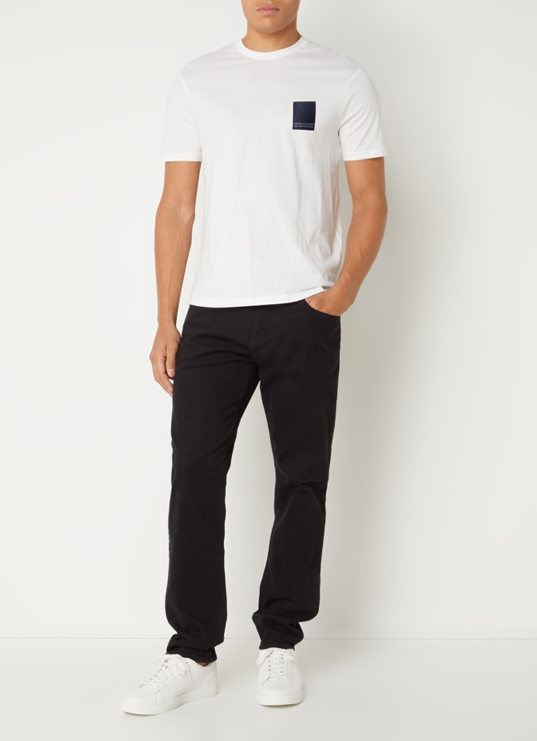 Jeansy Armani Exchange, luźny krój, kolorowe, sprane