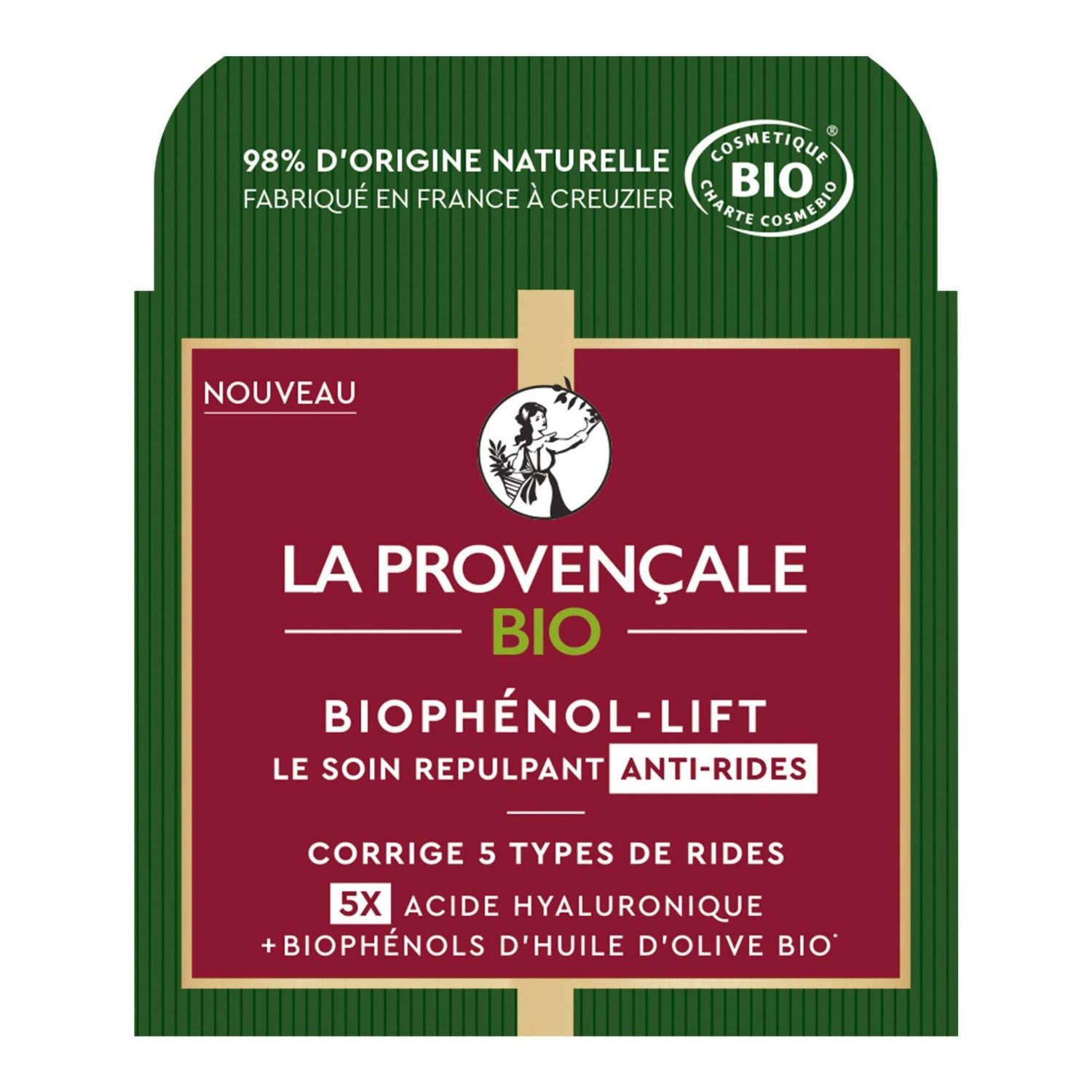 La Provençale certified organic anti-wrinkle plumping treatment